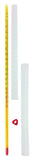 Thermometer, Yellow-Backed, Total Immersion, Single Scale -20°C to 150°C, Pack of 10 by Go Science Crazy