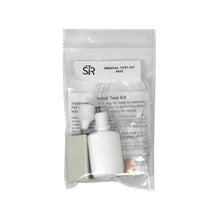 Mineral Test Kit with all the tools necessary for rock mineral and fossil identification.