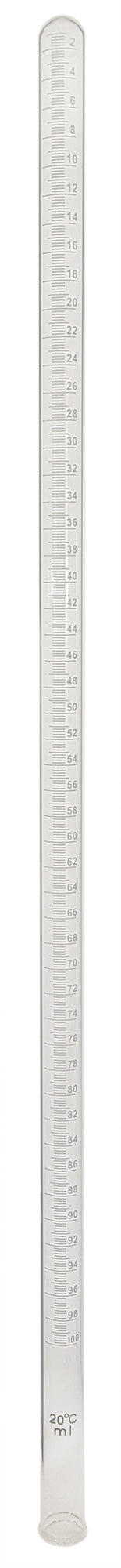 Gas Measuring Tube, 100ml capacity. Case of 100.