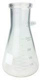 Flask - Filtering Flask, 250 ml capacity with graduations and marking spot.  Borosilicate Glass. Pack 12.