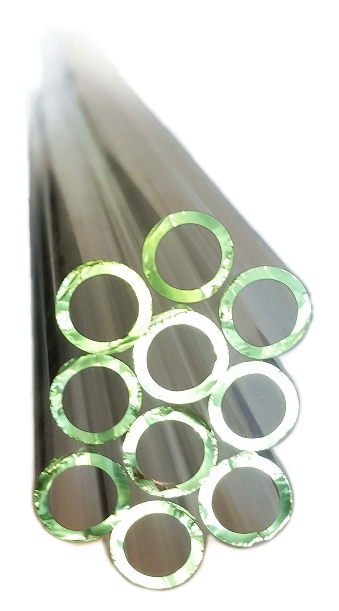 Flint Glass Tubing 8mm Outer Diameter x 610mm or 24 inches length. 1-Pound Pack.