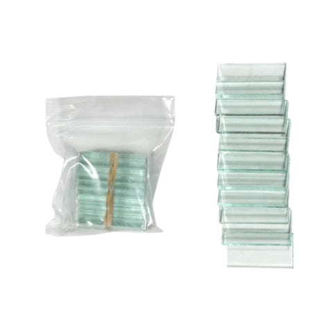 Streak Plates - Glass Plates 10 Pack. Used in Earth Science & Geology Education