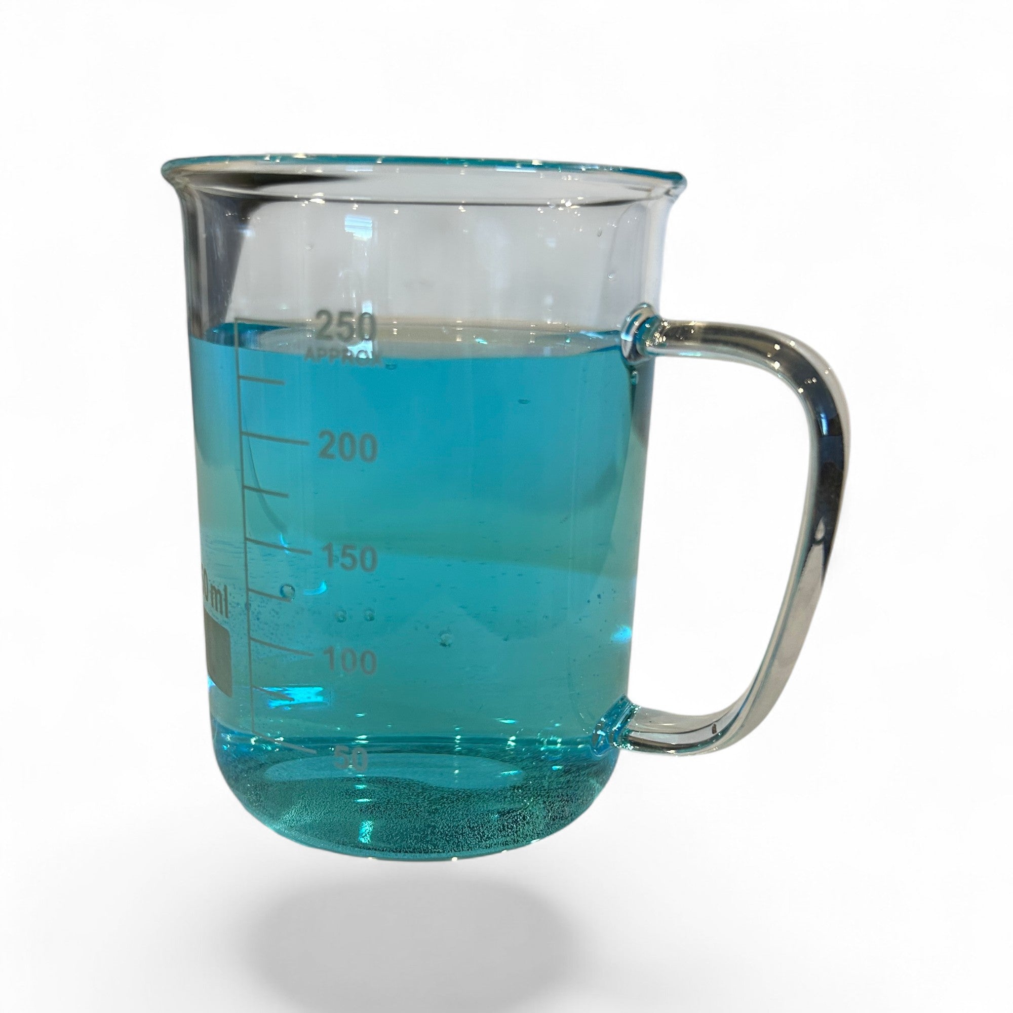Beaker Mug 250ml Borosilicate Glass