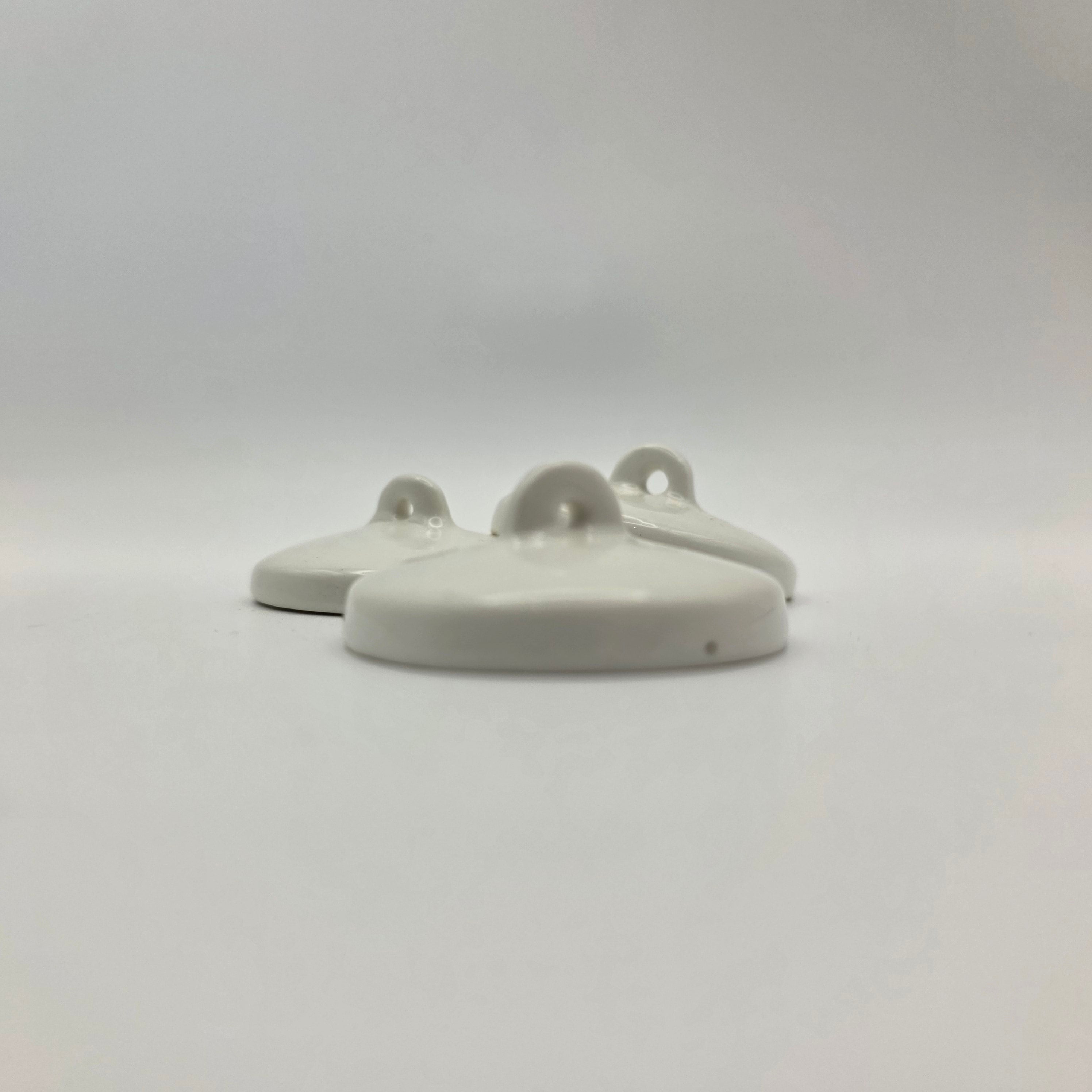 Crucible Lid, Porcelain, High-Form, 10ml, Pack of 20