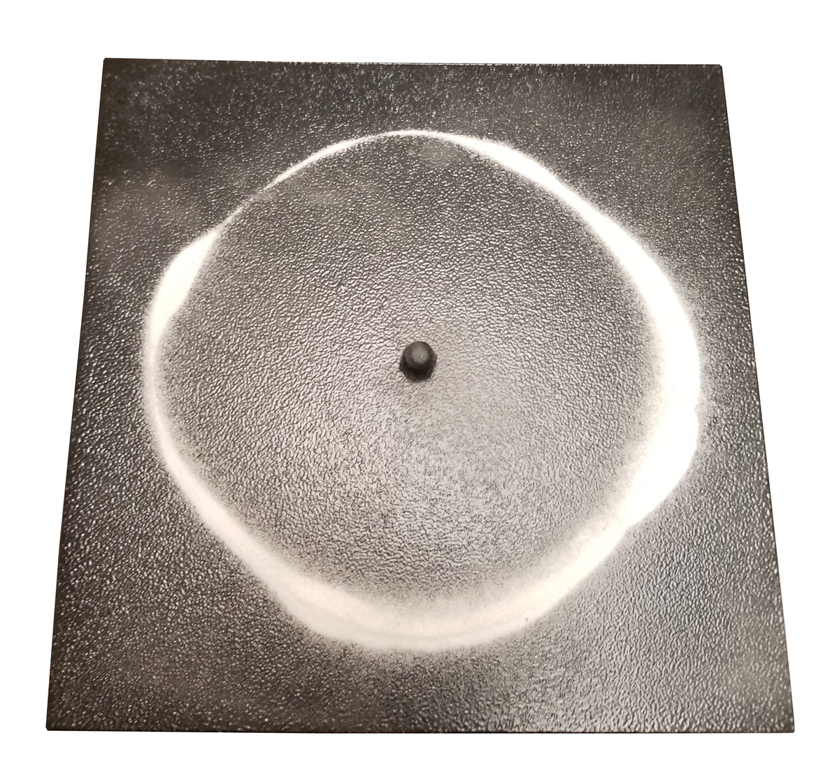 Chladni Plate, Square, 160 x 160 mm, Wave Generator Accessory