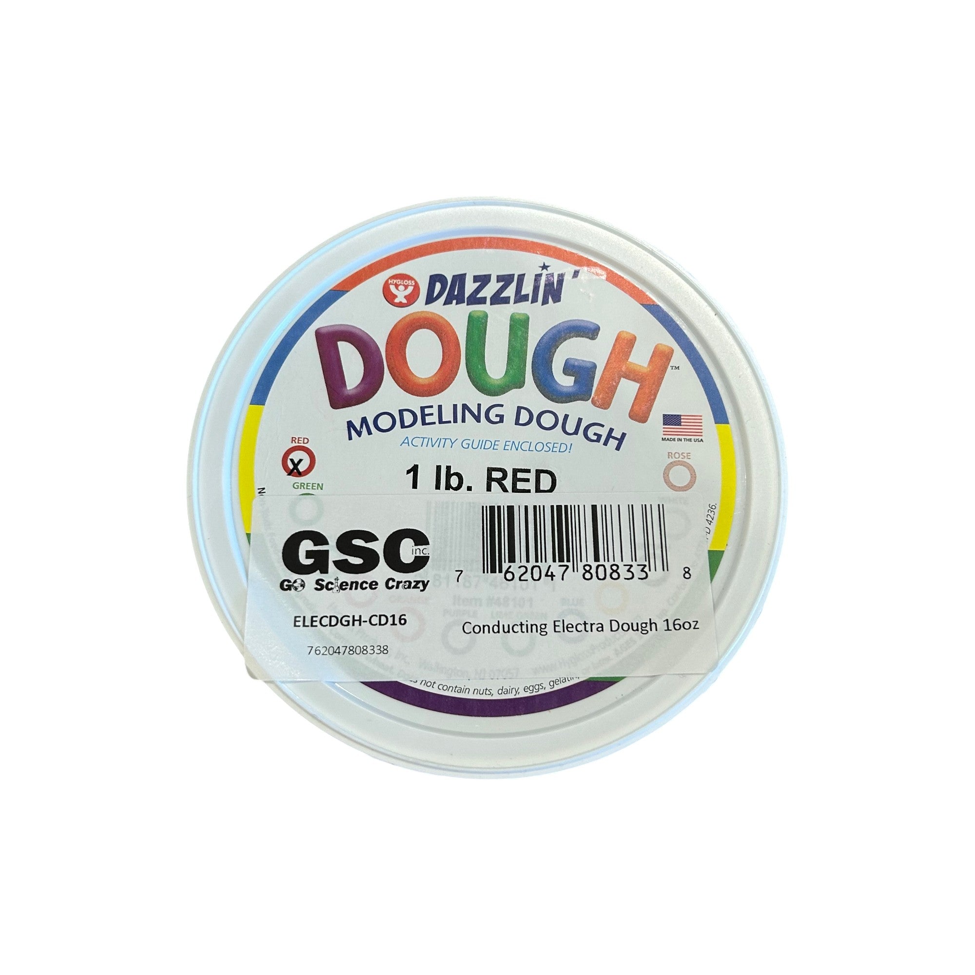 Electra Dough Conducting Material, 16oz. Pack of 4 Tubs.