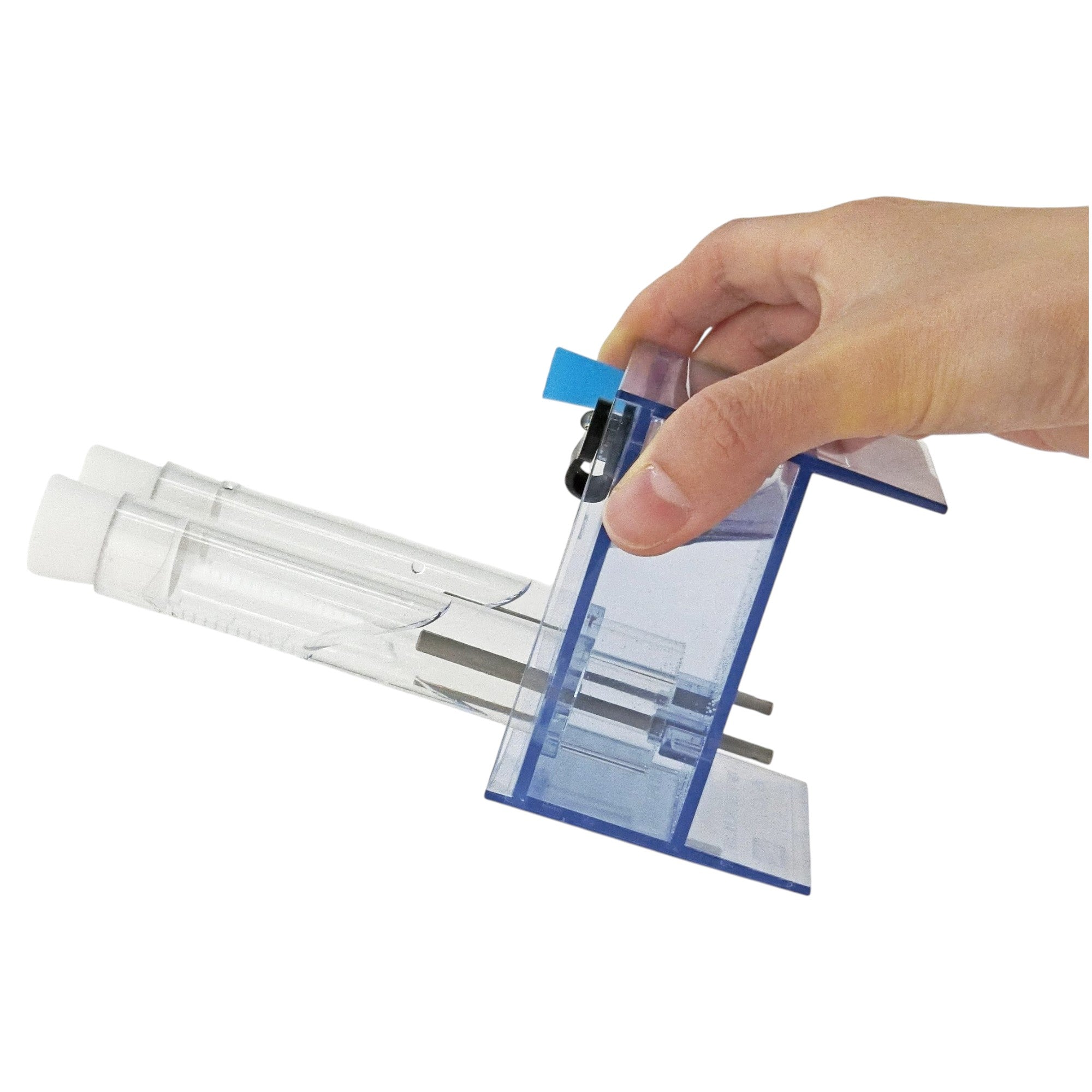 Electrolysis Apparatus with a closed design for added safety. Made by Narika Corporation.