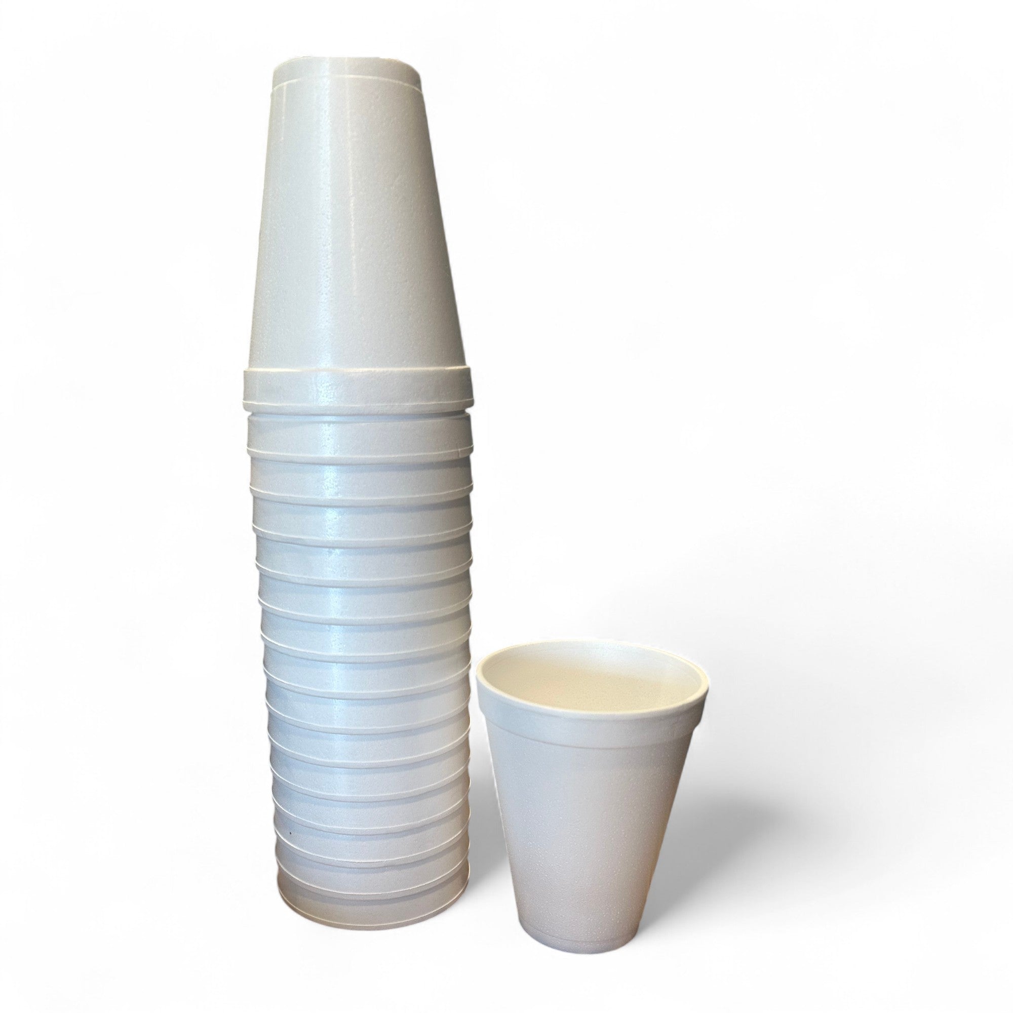 Styrofoam Cup 6 ounces.  Pack 16.  For PEER Physics CMW Kit