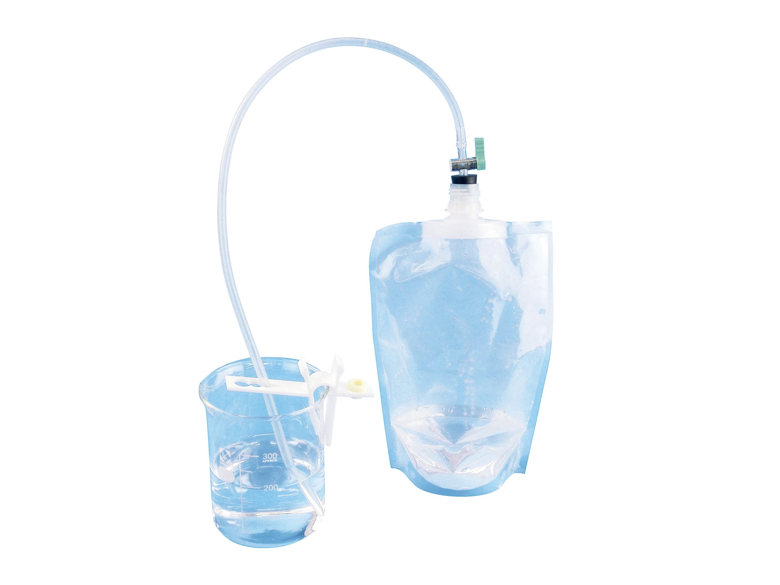 Support or Holder for Thermometers and Tubes.  A Versatile device that works well with most flasks.  Made by Narika Corporation.