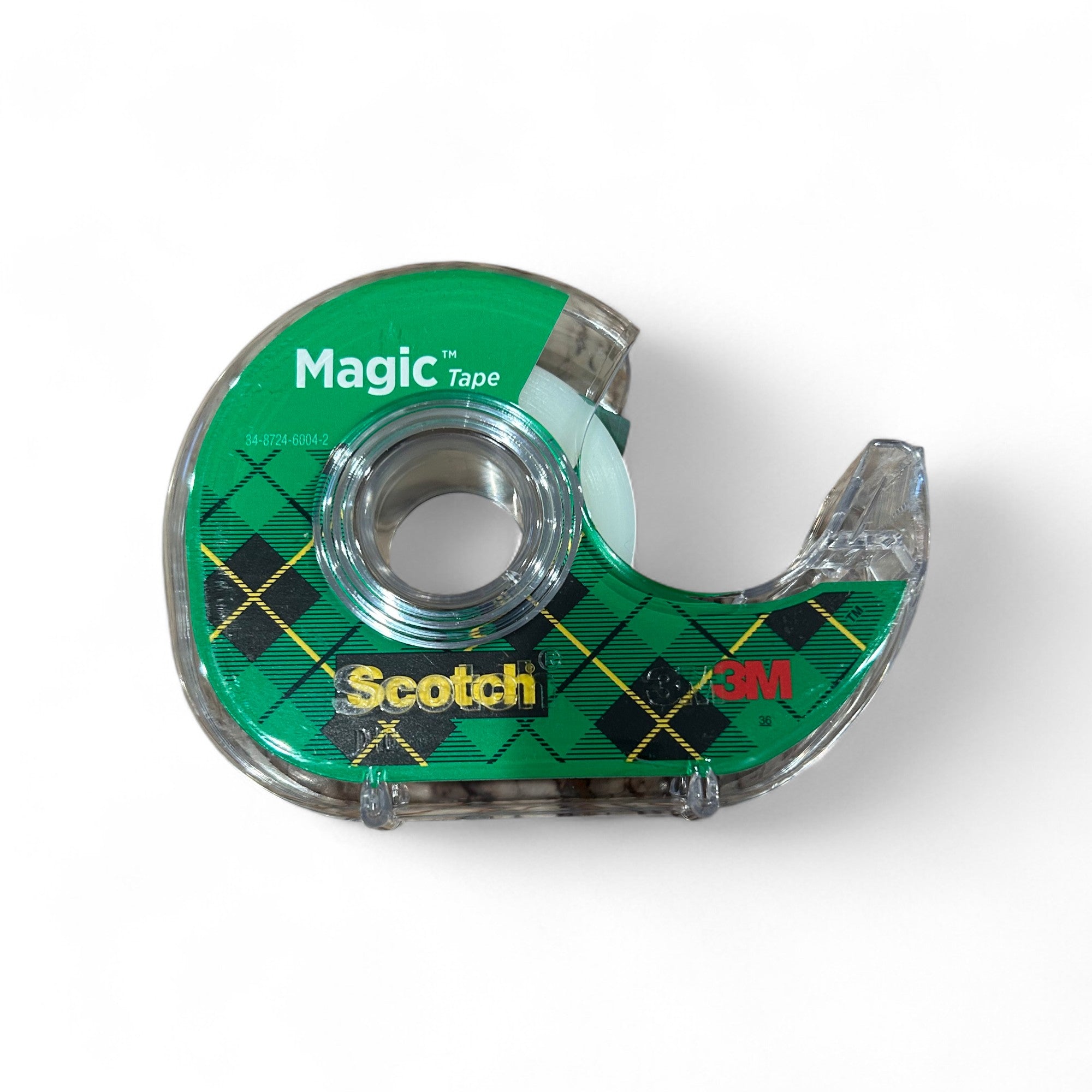Tape Cellophane with dispenser.7 x 1000 inches.  Scotch Brand.  Pack of 8 rolls.