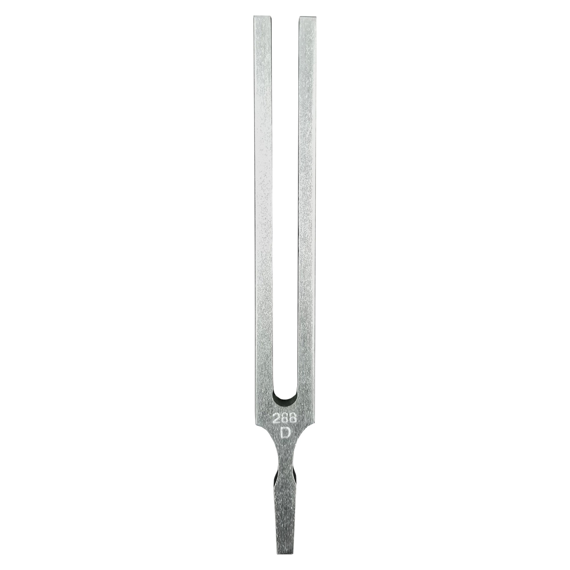Tuning Fork, D-288Hz. Pack of 8. Aluminum.  For PEER Physics CMW Kit.