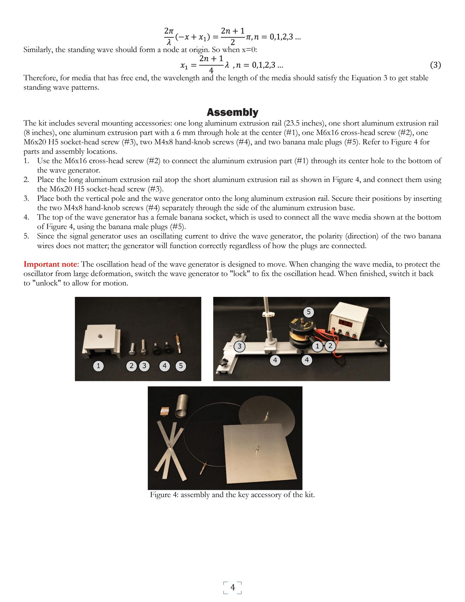 Mechanical Wave Kit
