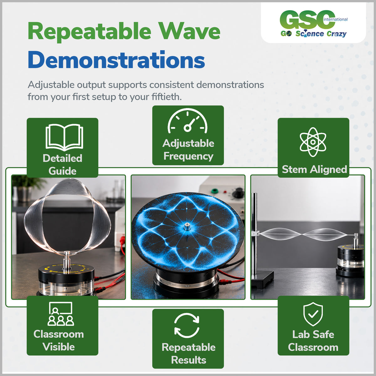 Wave Demonstration Kit, Standing Waves