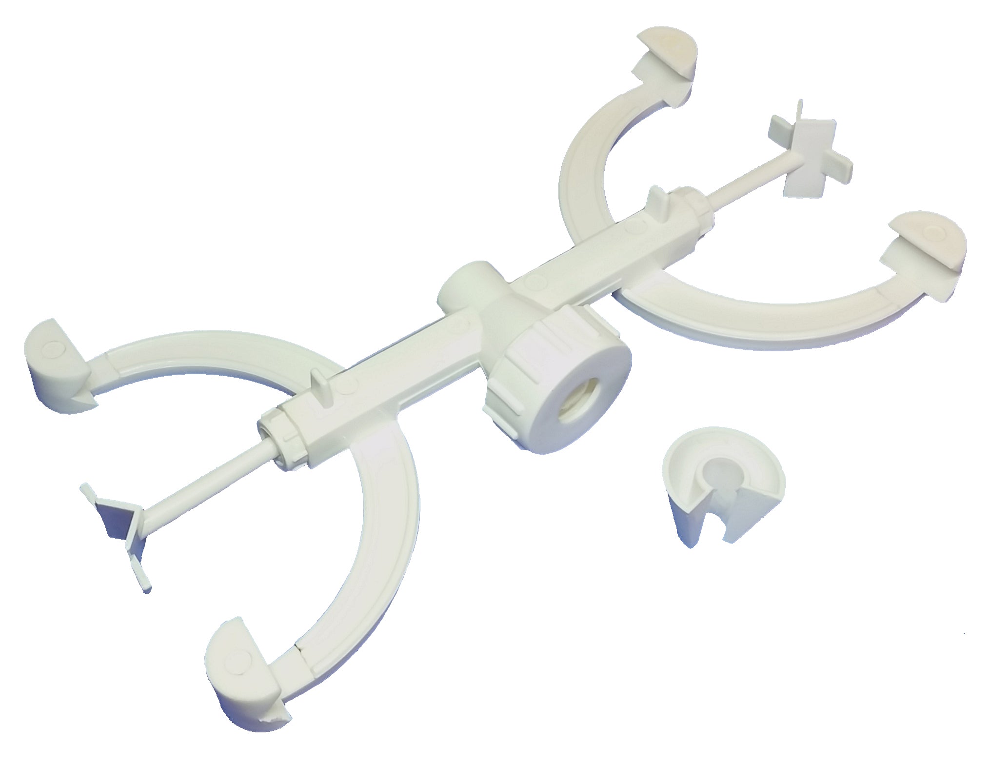 Burette, Double Clamp, Fisher-Type, Polypropylene by Go Science Crazy