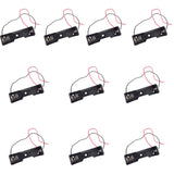 Battery Holder Size AA with Lead Wires. Pack of 10.