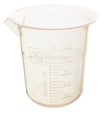 Polypropylene Beaker, 100ml, Case of 144 by Go Science Crazy