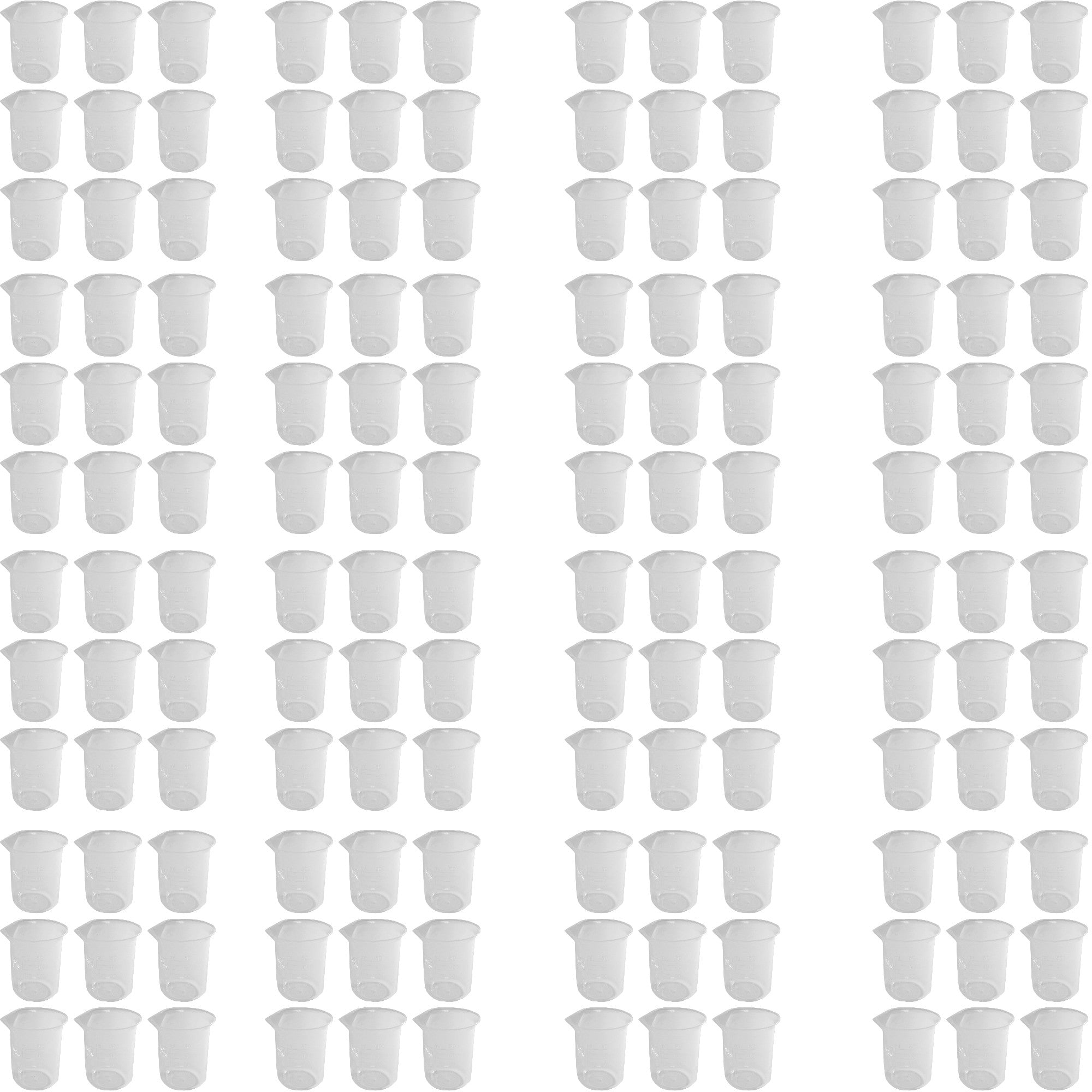Beaker, Polypropylene  50ml, Case of 144 by Go Science Crazy