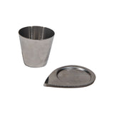 Stainless Steel Crucibles with Lids, High-Form, 30ml