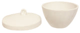 Porcelain Crucible with Lid Low-Form 15ml. Pack of 20.