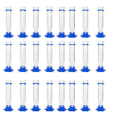 Glass Graduated Cylinder With Plastic Hex Base and Bumper Guard, 500ml, Case of 24 by Go Science Crazy