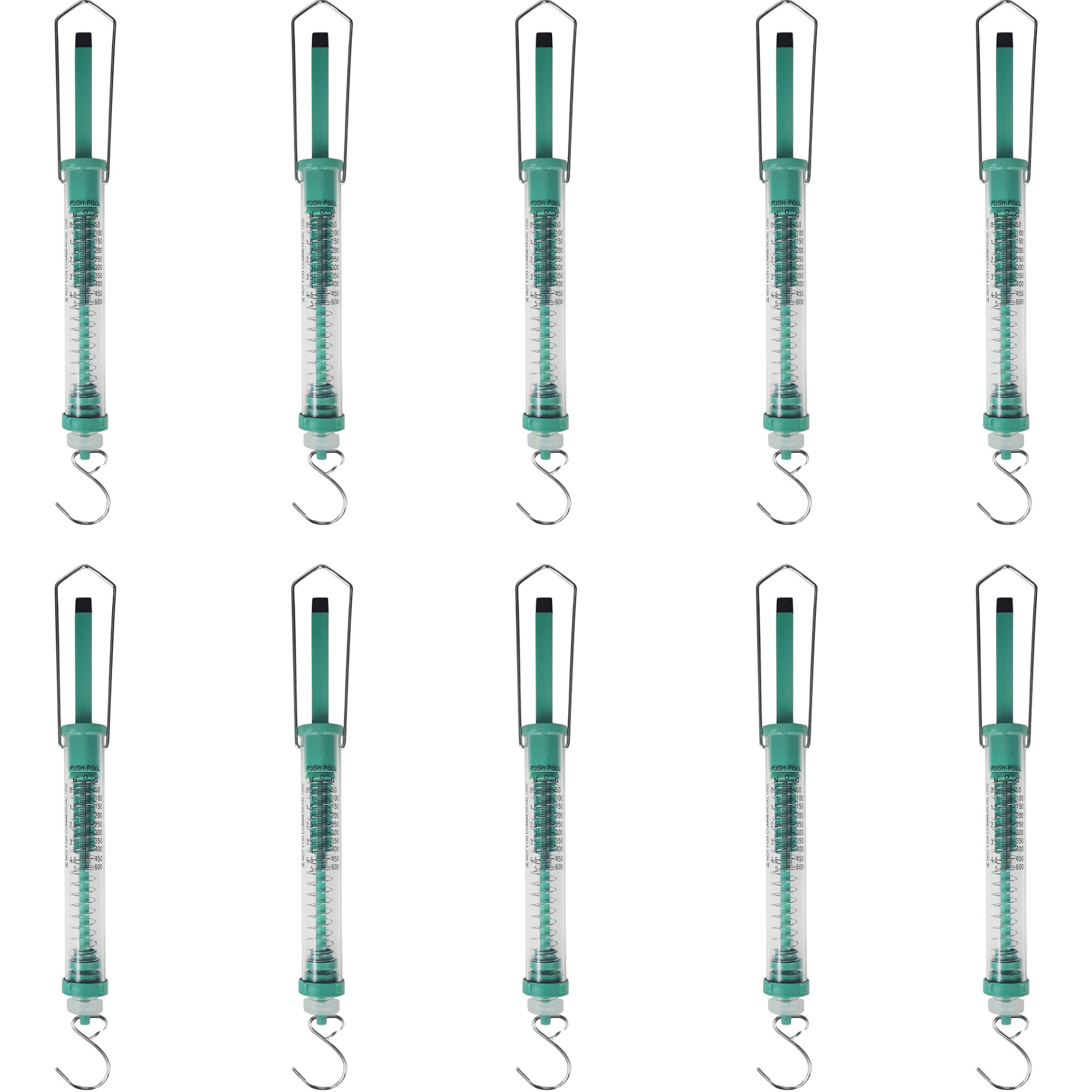 Dynamometer, 500g, 5N, Pack of 10 by Go Science Crazy