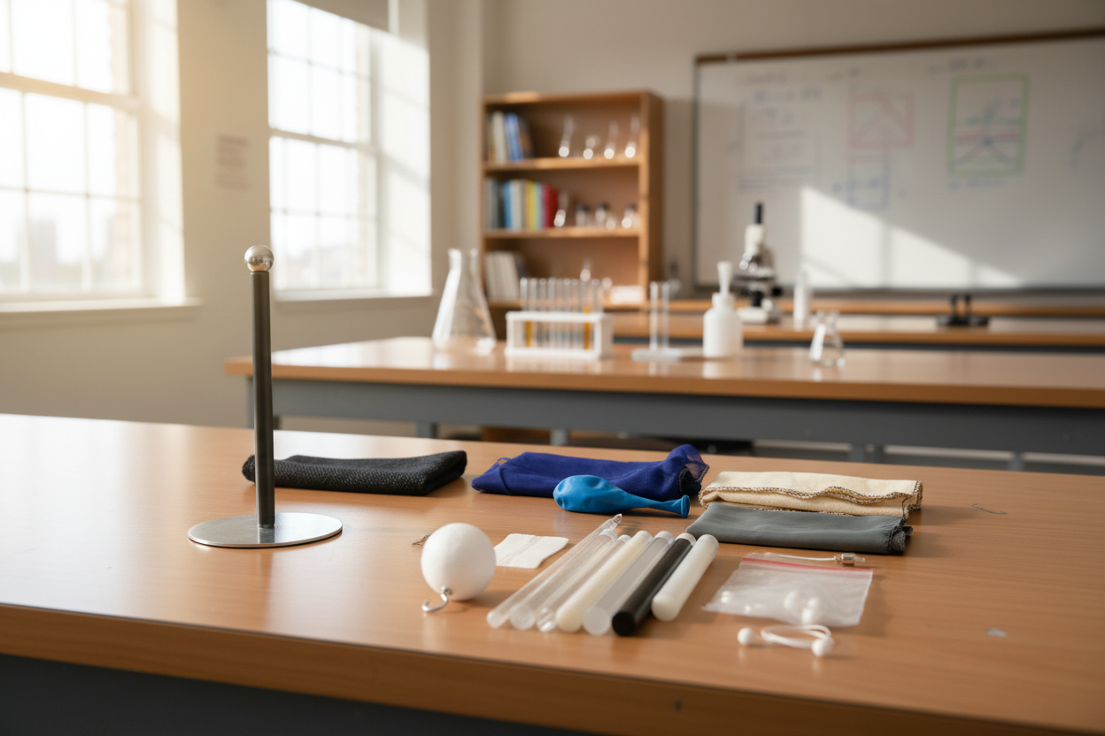 Electrostatic Kit in classroom