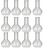 Flask Flat-Bottom Florence Boiling Flask, Standard Neck, 100ml capacity. Made from Borosilicate Glass. A good fit for any laboratory, science classroom, or homeschool. Pack of 12