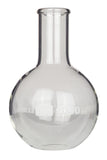 Flask Flat-Bottom Florence Boiling Flask, Standard Neck, 1000ml capacity. Made from Borosilicate Glass. A good fit for any laboratory, science classroom, or homeschool. Sold in a case of 24 flasks.