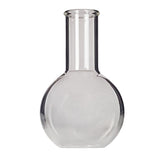 Flask Flat-Bottom Florence Boiling Flask, Standard Neck, 250ml capacity. Made from Borosilicate Glass. A good fit for any laboratory, science classroom, or homeschool. Case of 48.