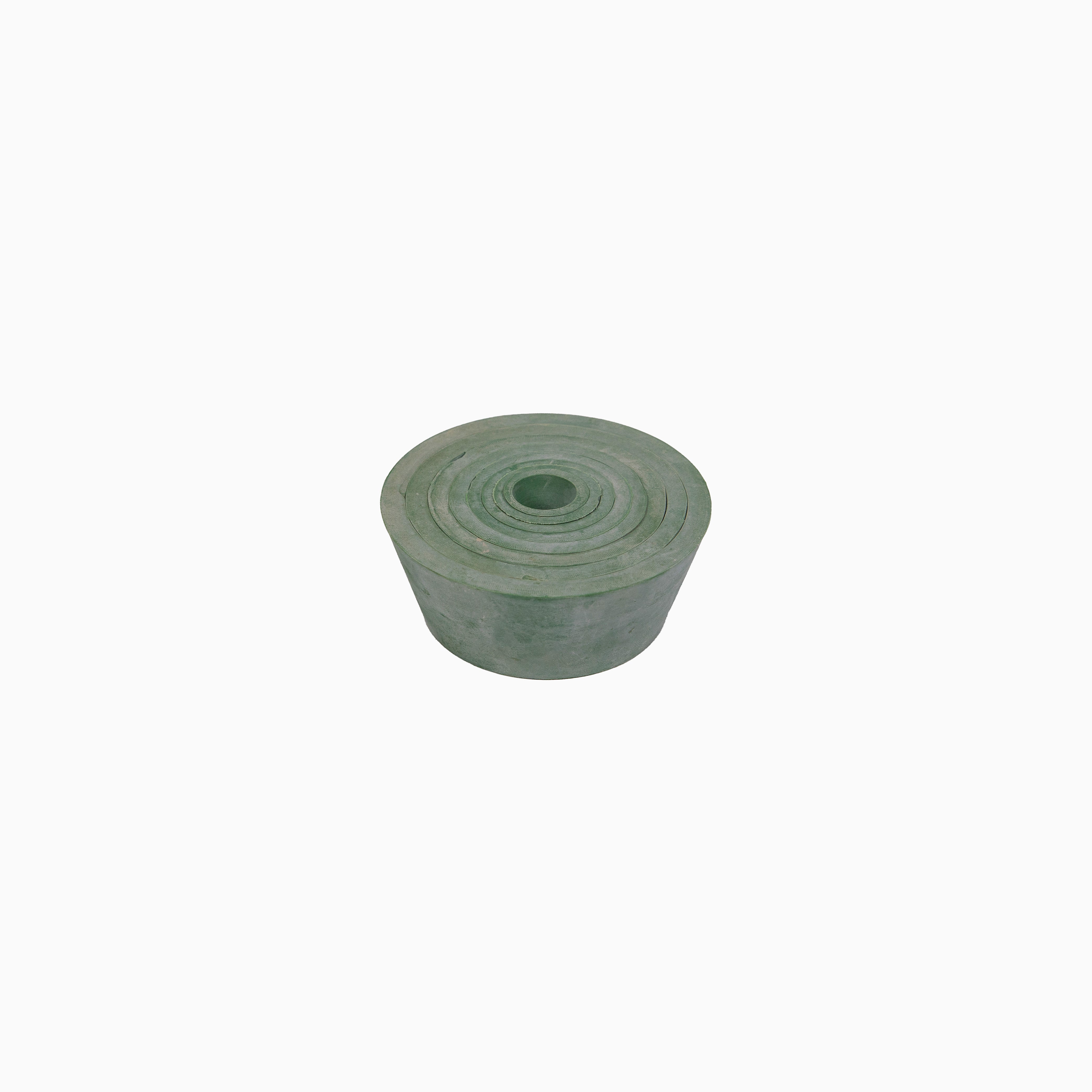 Funnel - Adapter Set of 8 Pieces for Supporting Funnels. Made of Flexible, Tapered Rubber.