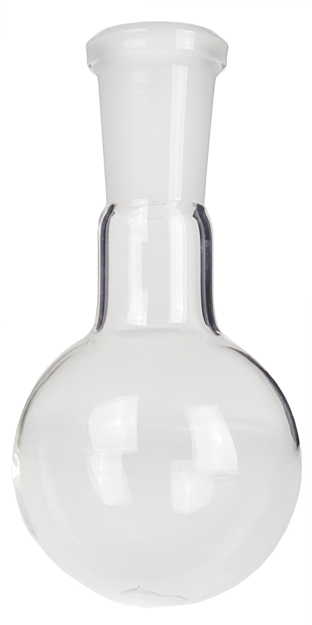 Round-Bottom Boiling Flask, 24/40 Ground Glass Joint, 125ml, Pack of 12 by Go Science Crazy