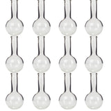 Flask Round-Bottom Florence Boiling Flask, Standard Neck, 50ml capacity. Made from Borosilicate Glass. A good fit for any laboratory, science classroom, or homeschool. Pack of 12 flasks.