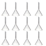 Funnel Short Stem Glass 75mm Diameter Opening. Pack of 12.