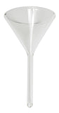 Funnel Short Stem Glass 75mm Diameter Opening. Pack of 12.