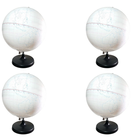 Globe Whiteboard. Case of 4 Globes.