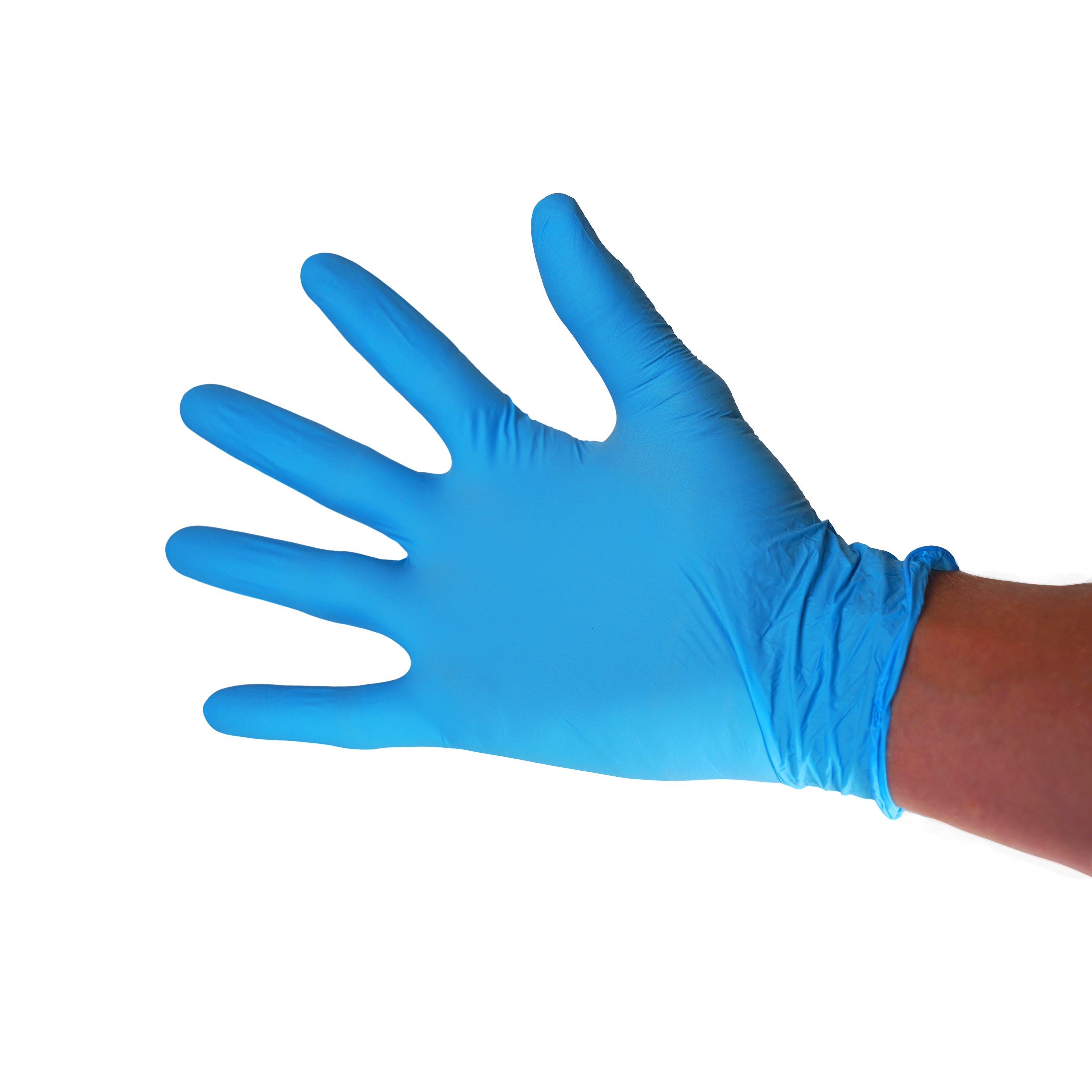 Glove, Disposable Nitrile, Unisex, Medium Size, 100 per box