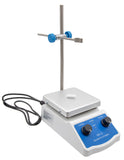 Hot Plate or Heating Mantle with Magnetic Stirrer and Support Arm.