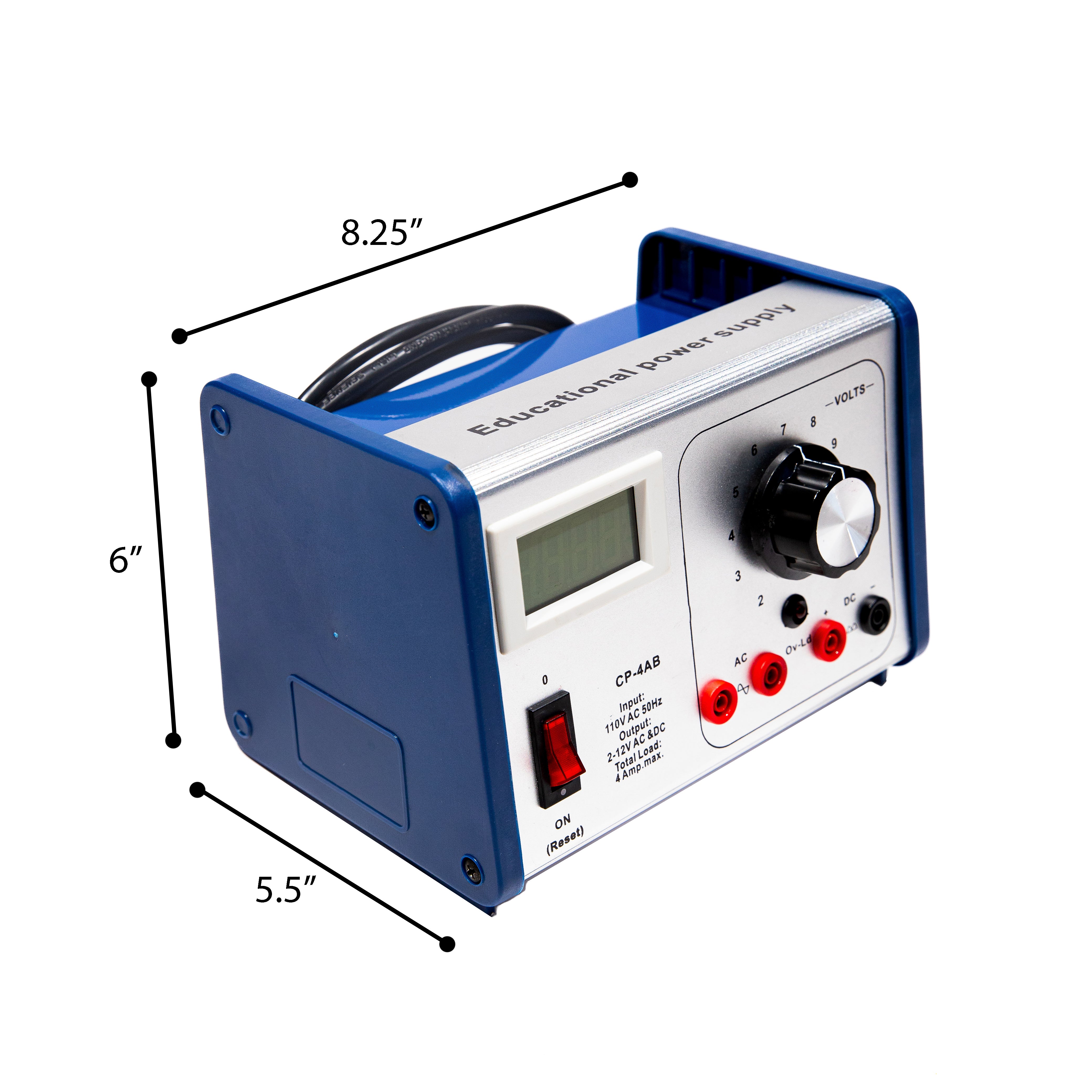 Power Supply - Universal with Digital Display, 2-12V Output