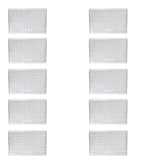 Microplate with 96 Wells and Lid, Clear Polystyrene. Pack of 10.