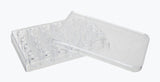 GSC International Microplate with 24 Wells and Lid, Clear Polystyrene. Pack of 10.