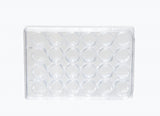 GSC International MP-24 Microplate with 24 Wells and Lid, Clear Polystyrene. Case of 200.