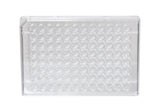 Microplate with 96 Wells and Lid, Clear Polystyrene. Pack of 10.