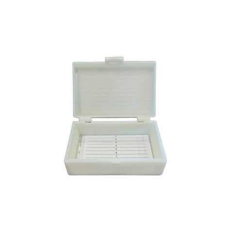 Microscope Storage Box With Index For 10 Slides.