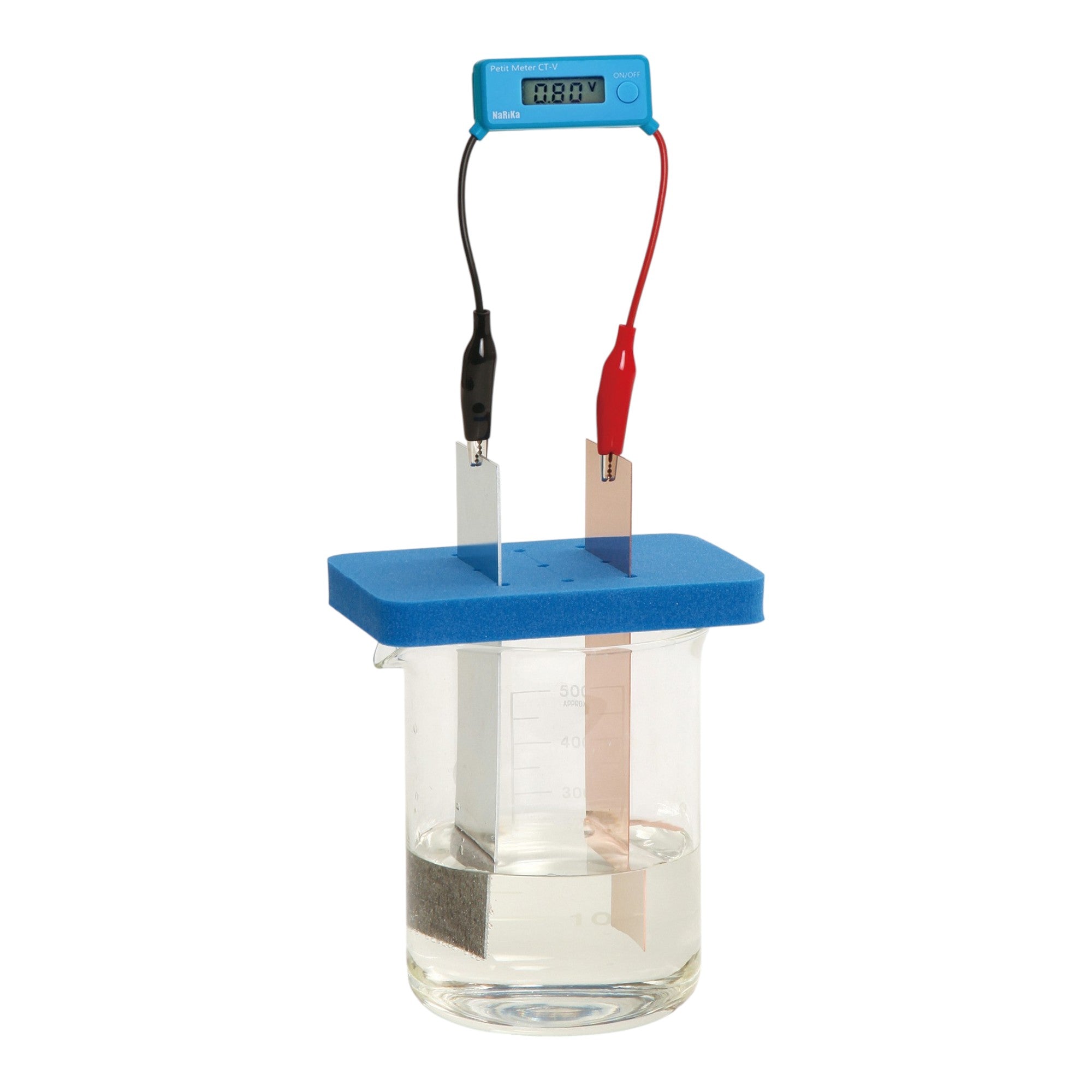Meter- Voltmeter DC Digital Range 25 V 0.01V. Made by Narika Corporation.