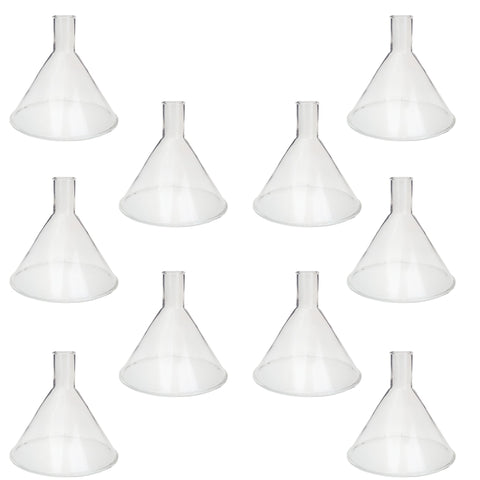 Glass Powder Funnel. Pack of 10.