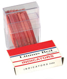 Red Litmus Paper, Case of 12 Packs with 100 Strips Per Pack.