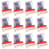 Blue Litmus Paper, Case of 12 Packs of 100 Strips.