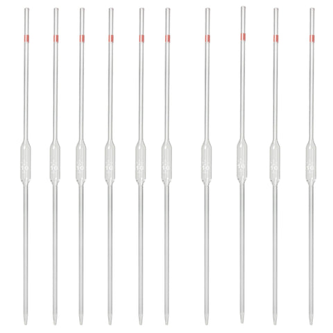 Volumetric Pipette, 10ml Capacity. Pack of 10.