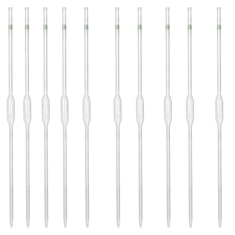 Volumetric Pipette, 15ml Capacity, Pack of 10 by Go Science Crazy