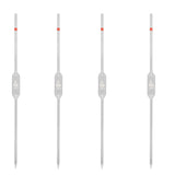 Volumetric Pipette, 50ml Capacity, Pack of 4 by Go Science Crazy